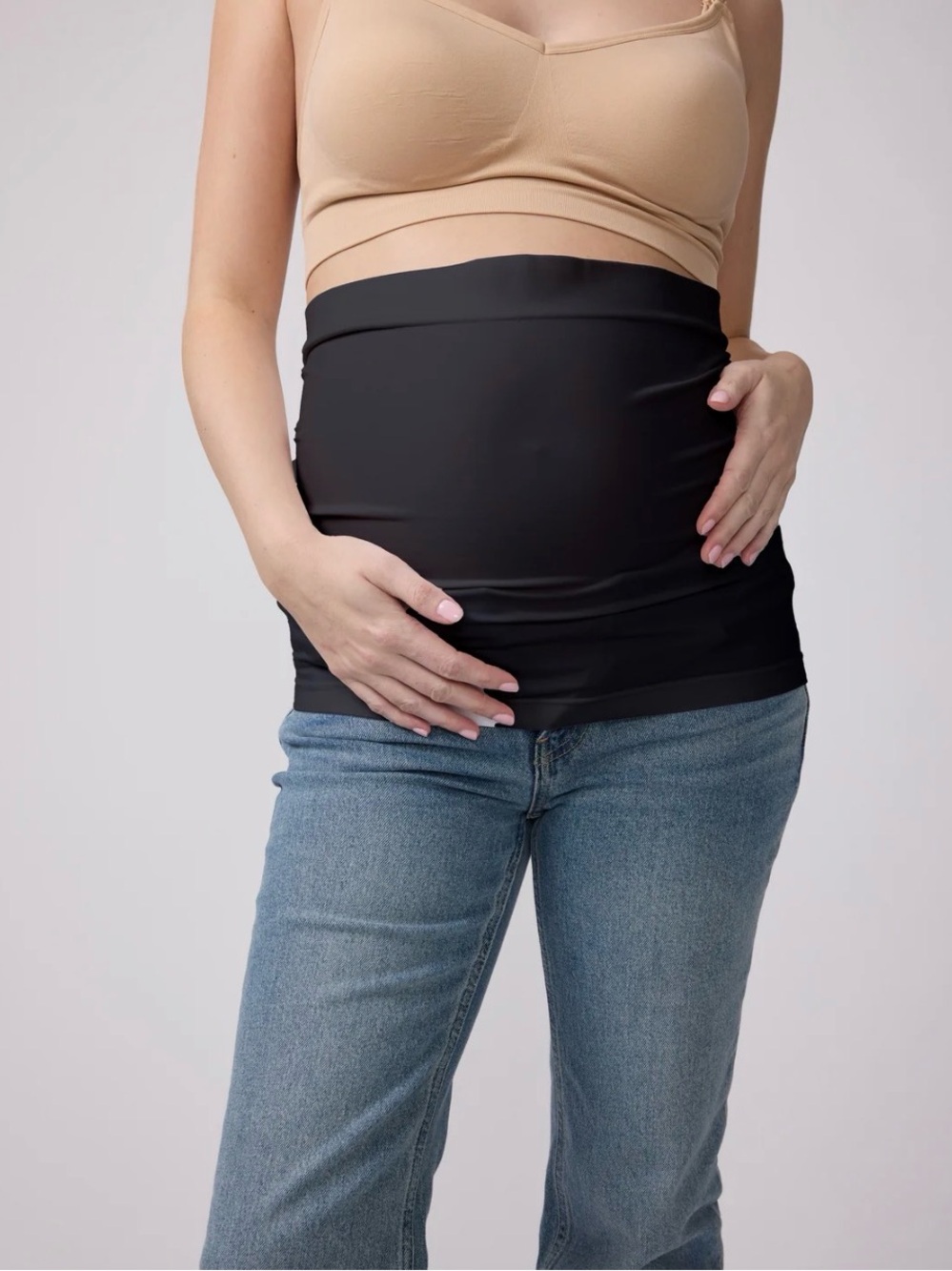 Ingrid & Isabel Black Bellaband Maternity Support Band